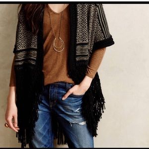 Angel of the North poncho cardigan. Brand new NWOT